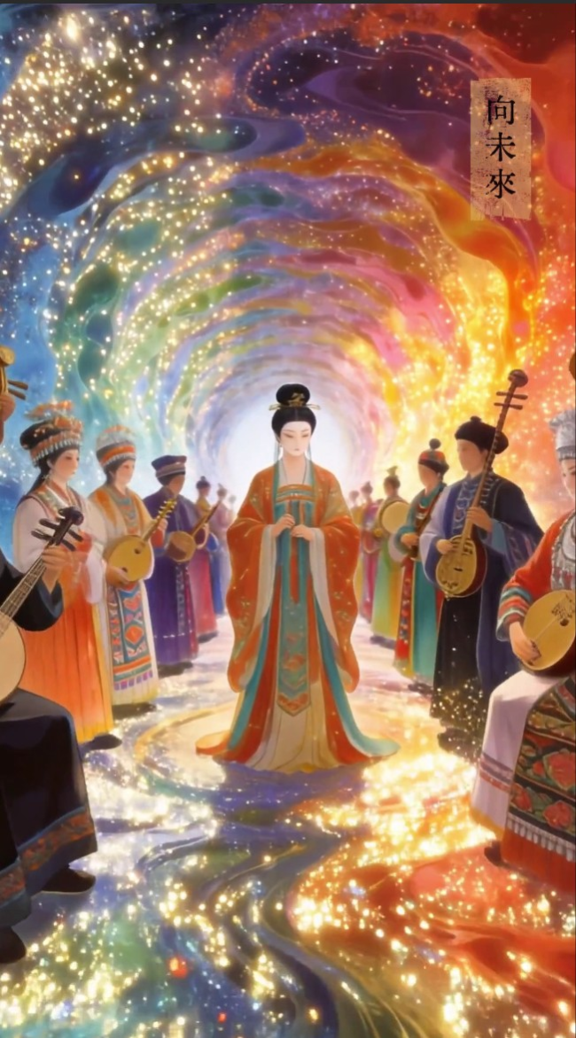 拇指划过八千年——72秒AI影像的文明考古学——中华网×抖音热点丙午新春联欢会AI共创视频《龙马乾行•万象归元》深度解读